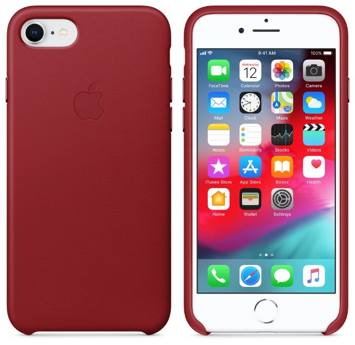 Чехол-накладка Apple кожаный для iPhone 7/iPhone 8/iPhone SE (2020)