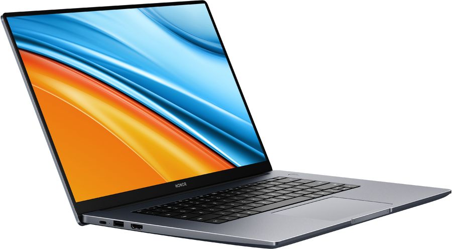 Ноутбук Honor MagicBook 15" 2021 R5-5500U/8GB/512GB. серый