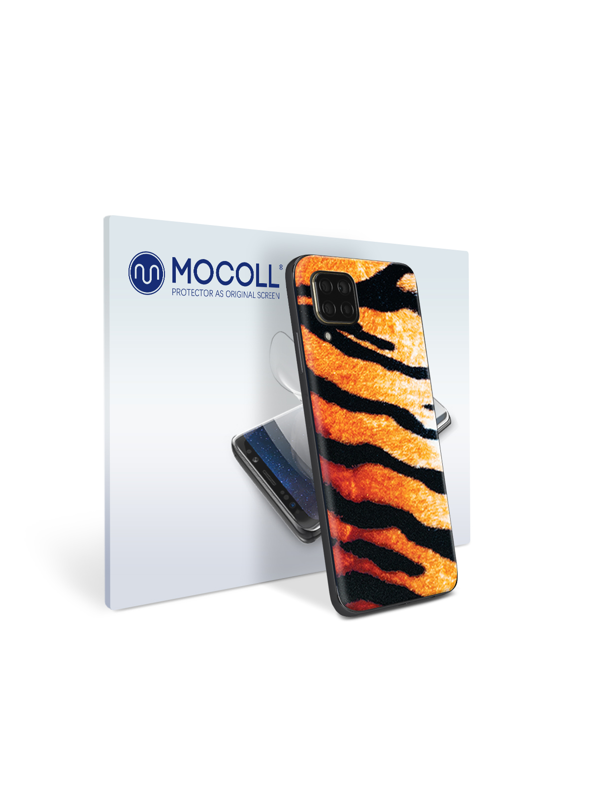 Пленка защитная MOCOLL для корпуса ШЕРСТЬ (Wild Animal Style Stripe) тигр