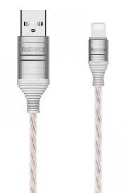 USB-кабель Lightning Remax RC-130i Luminous белый