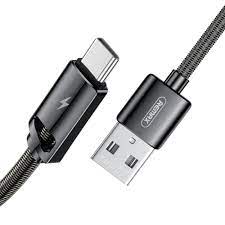 Кабель USB - Type-C Remax RC-166a Kinry серый