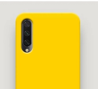 Крышка Xiaomi MiA3 Silicone Case CL2 №4 желтая