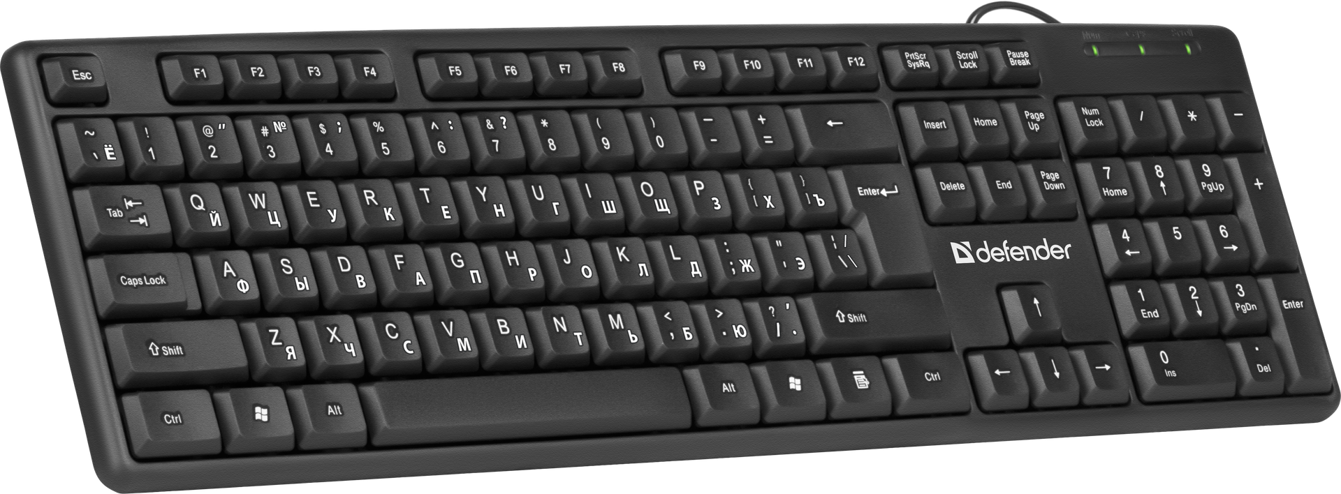 Клавиатура Defender Element HB-520 черная