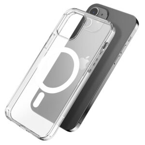 Силикон Apple iPhone 12-Mini Hoco Magnetic MagSafe прозрачный