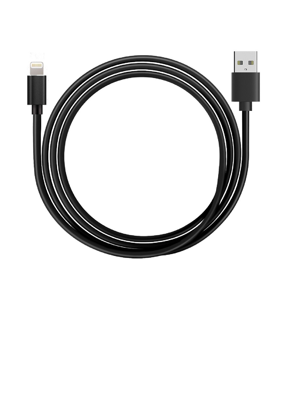USB-кабель Apple iPhone 5 Dexter DC-180i 1 м черный