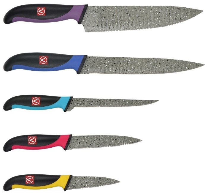 Набор Vitesse Classic 5 ножей с подставкой VS-8134