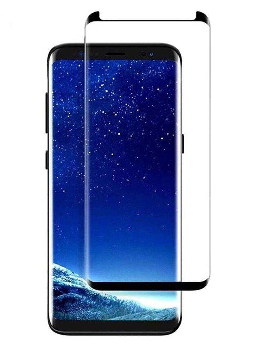 Защитное стекло Samsung Galaxy S8 Plus Monster skin 2в1 TPU 360