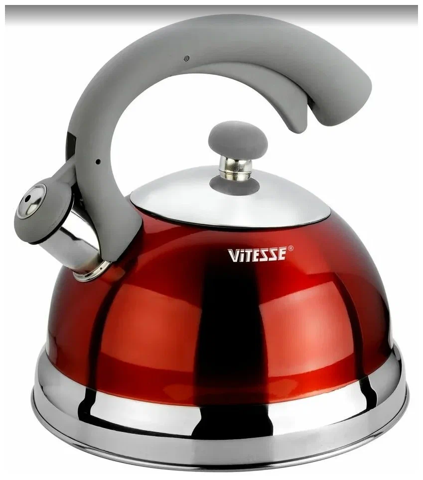 Чайник со свистком  VS-VS-1116 Red (12)