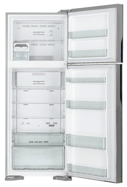 Холодильник Hitachi R-V542PU7BSL, серебристый