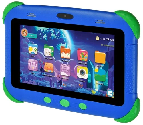 Планшет Digma CITI Kids MT8321 4C/2Gb/32Gb 7" IPS 1024x600/1Sim/синий/BT/2Mpix/0.3Mpix/2800mAh CS7