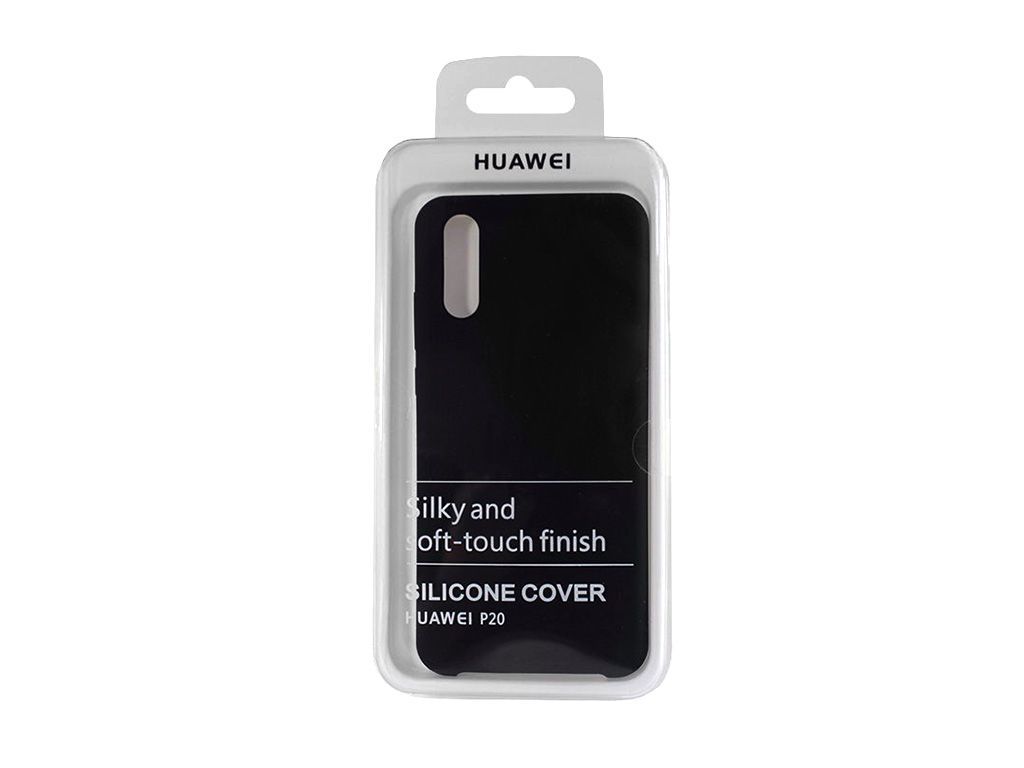 Задняя накладка Huawei P20 Original Soft-Touch черный