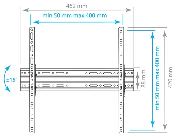 Кронштейн на стену Arm Media PLASMA-4