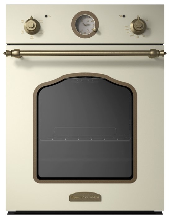 Электрический духовой шкаф Zigmund & Shtain EN 110.622 X бежевый