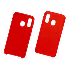 Задняя накладка Samsung Galaxy A40 Silicon Case Красный