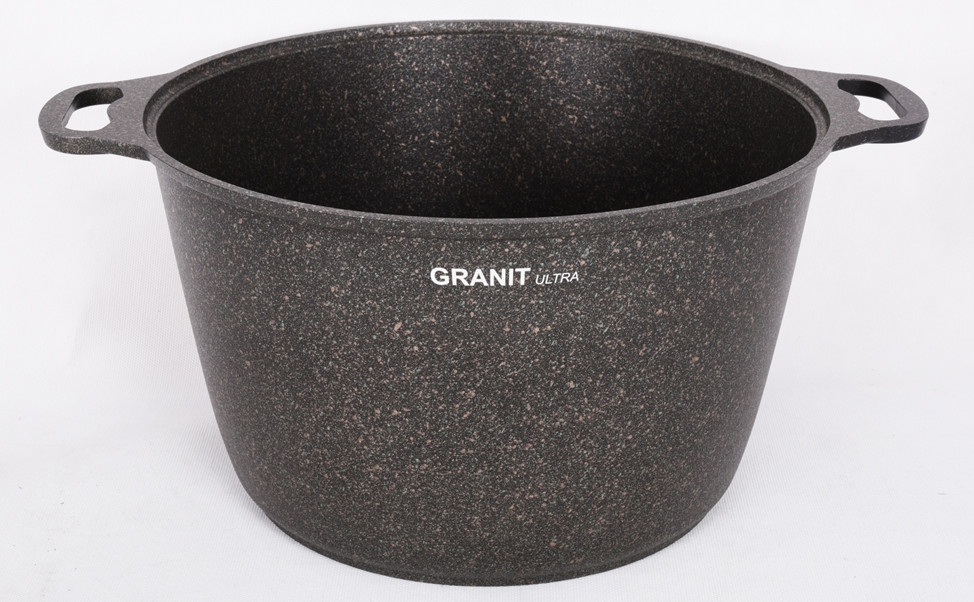 Kukmara Кастрюля 10л со стек крышкой, АП линия "Granit ultra" ( original ) кго102а