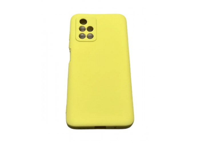 Силикон Xiaomi Redmi 10 Silicone Case желтый