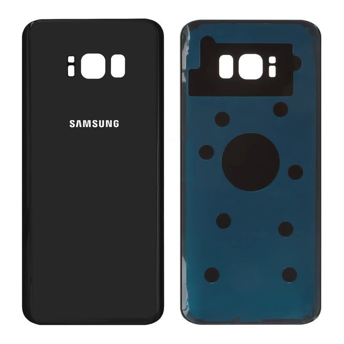Защитное стекло Samsung Galaxy S8 Plus Ainy на заднюю крышку черное