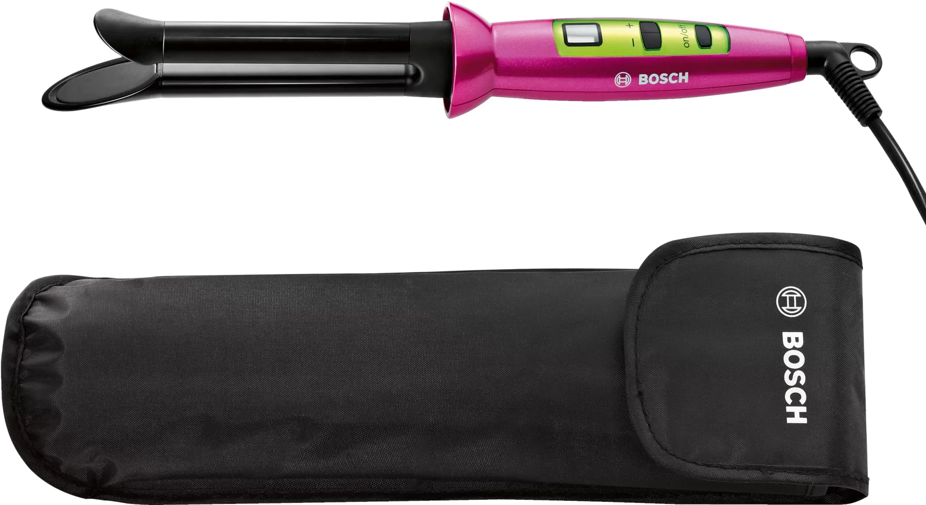 Щипцы Bosch PHC9590, черный/розовый