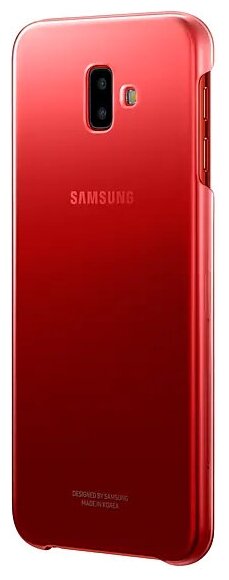 Чехол (клип-кейс) для Samsung Galaxy J6+ (2018) Gradation Cover красный