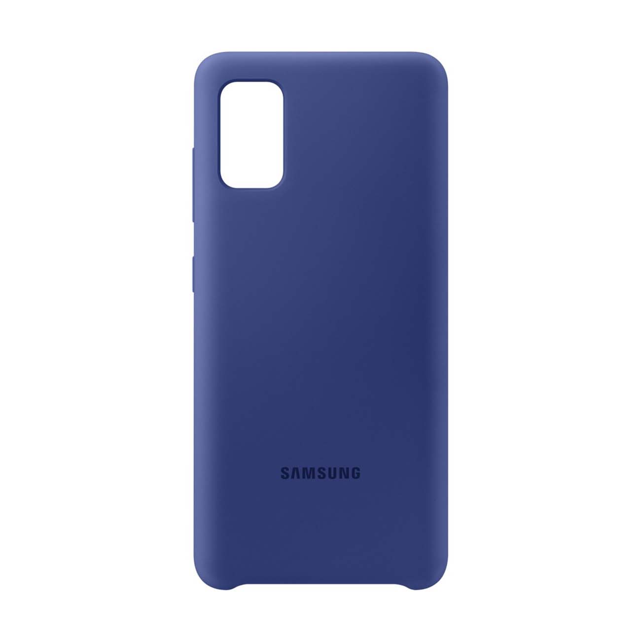 Силикон Samsung A41 2020 Плетенка синий