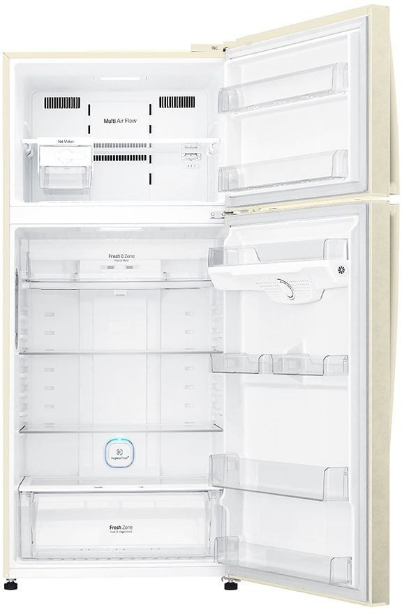 LG GN-H702HEHL Холодильник, бежевый