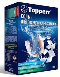 3318 Topperr Соль для ПММ таблетированная,750 г.