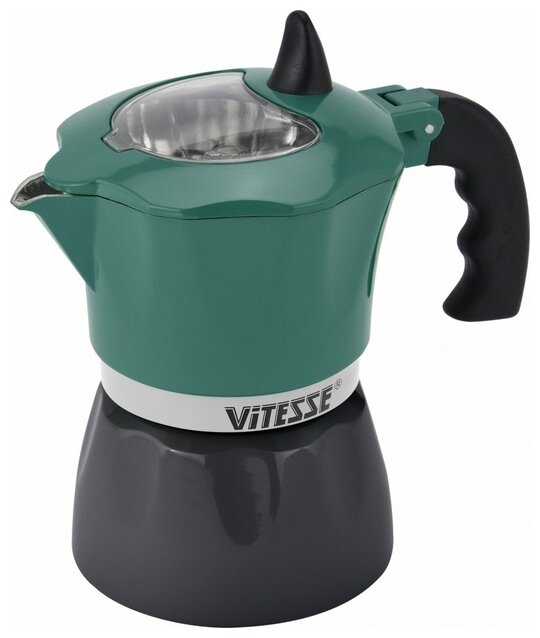 Гейзерная кофеварка Vitesse VS-2642 (0.17 л), оранжевый