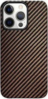 Крышка Apple iPhone 14 Pro K-DOO Kevlar карбон коричневая