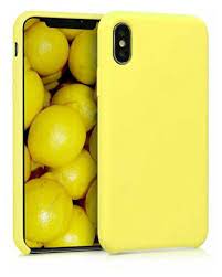 Задняя накладка iPhone XS Max SC-154 Желтый