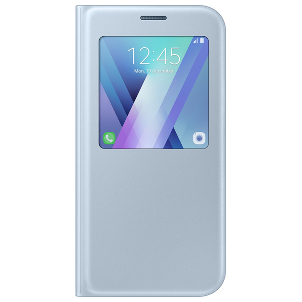 Чехол (флип-кейс) для Samsung Galaxy A7 (2017) S View Standing Cover синий