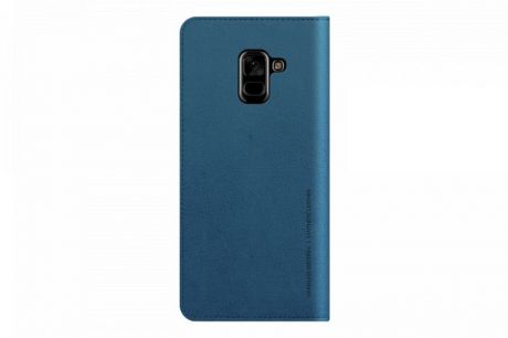 Чехол (флип-кейс) Samsung Galaxy A8 Designed Mustang Diary синий