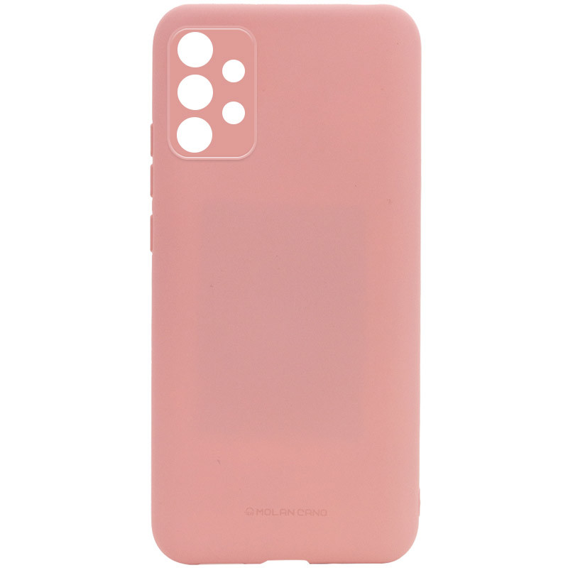 Силикон Samsung A720 Molan Cano матовый розовый