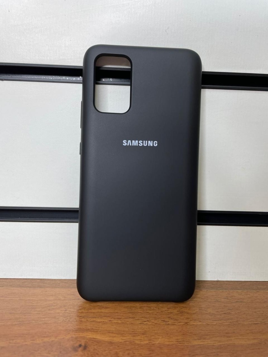 Силикон Samsung A02 2020 New Матовый черный