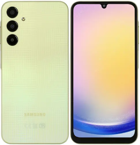 Телефон Samsung Galaxy A25 SM-A256E 256Gb 8Gb желтый РСТ