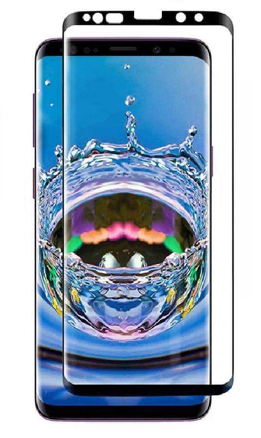 Защитное стекло Samsung Galaxy Note 8 Ainy 3D 0.2mm черное