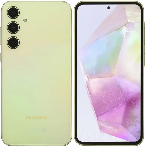 Телефон Samsung Galaxy A35 SM-A356E 256Gb 8Gb желтый ДБ