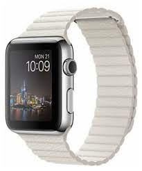 Ремешок для Apple Watch 42mm Huihuan кожа белый