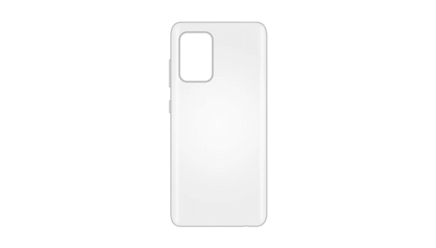 Силикон Прозрачный Fashion Samsung A736 A73 белый