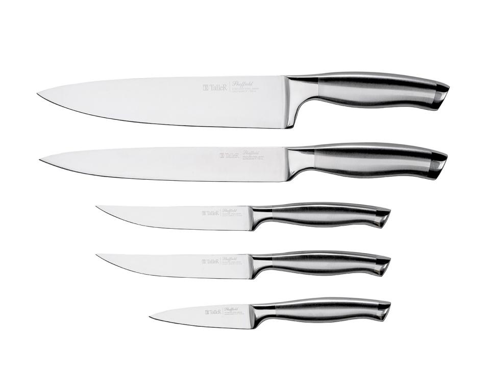 Набор ножей TalleR TR-2000 Шеффилд, серый