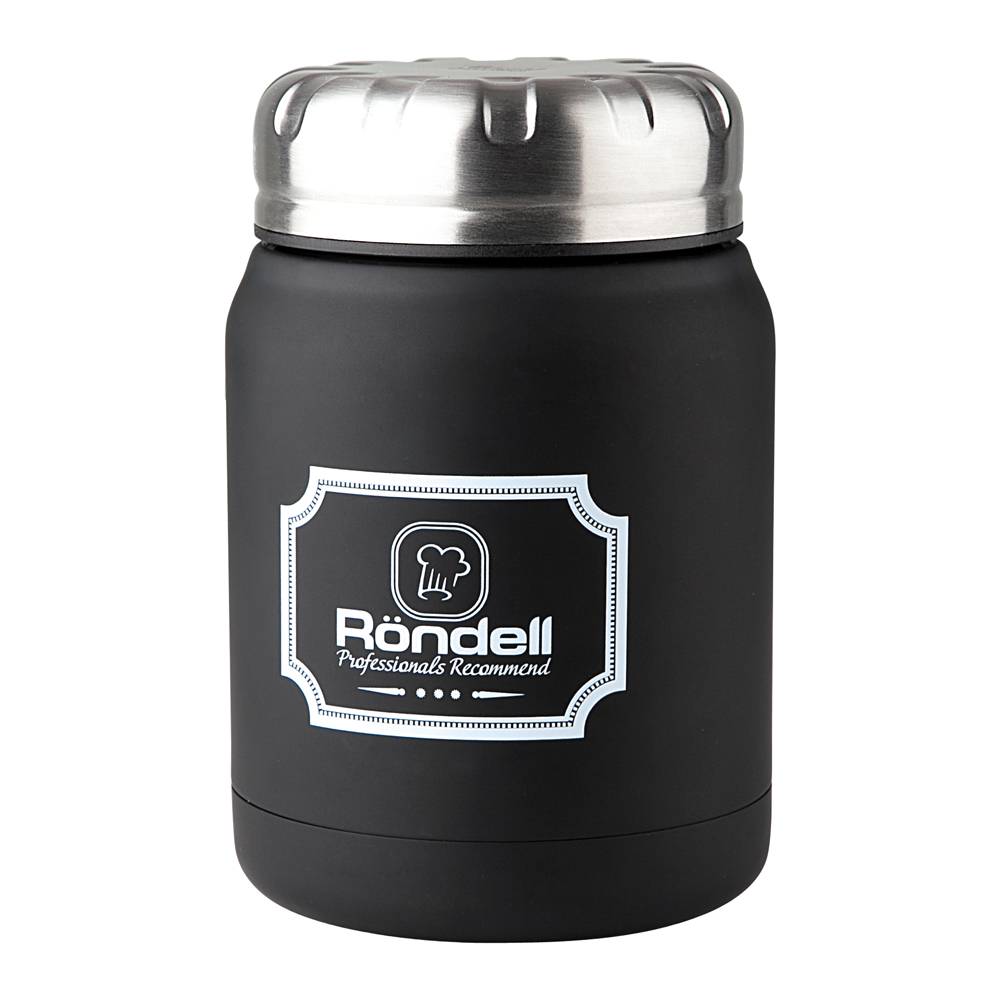 Термос для еды Rondell 942-RDS 0,5 л Red Picnic черный