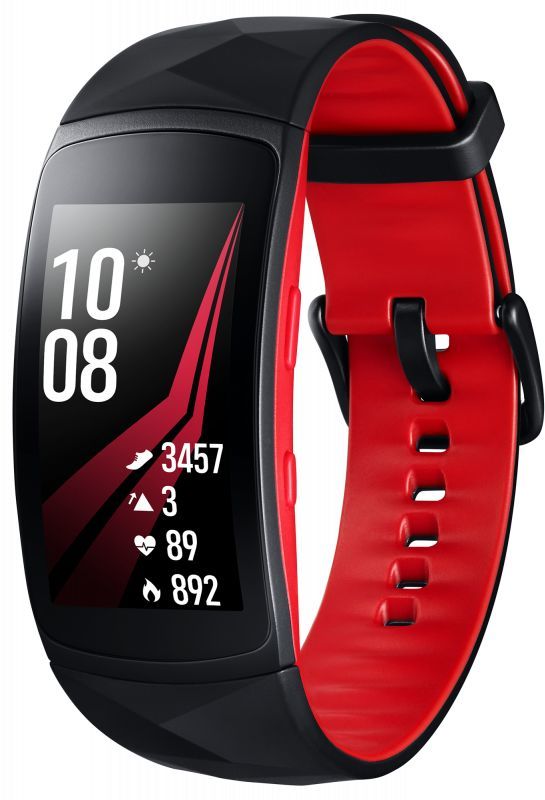 Смарт-часы Samsung Galaxy Gear Fit 2 Pro 1.5" Super AMOLED черный