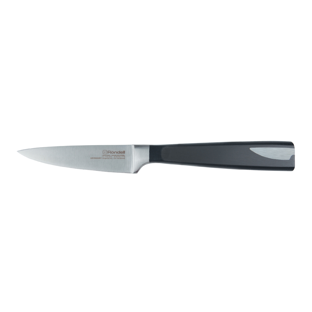 Нож для овощей Rondell 689-RD Cascara 9 см, черный