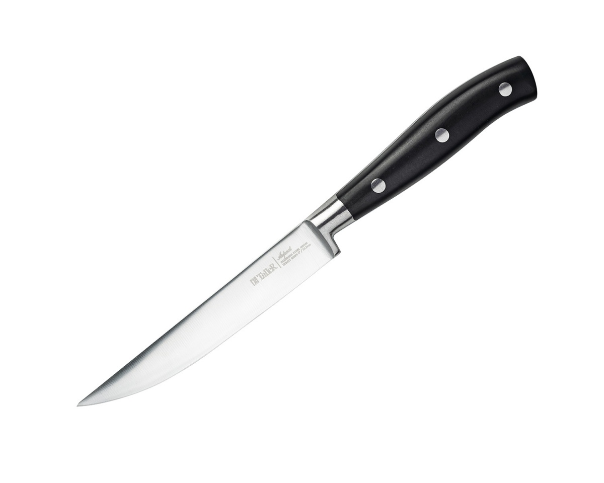 Нож универсальный 22104 TalleR Аспект, черный/серебристый