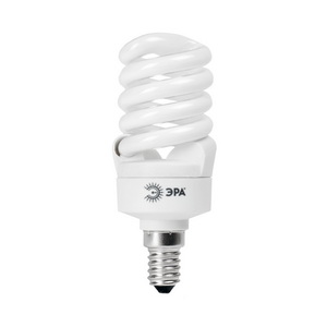 Лампа энергосберегающая  ЭРА F-SP-15-827-E14 мягкий свет