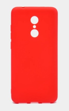 Силикон Xiaomi Redmi 5 Molan Cano матовый красный