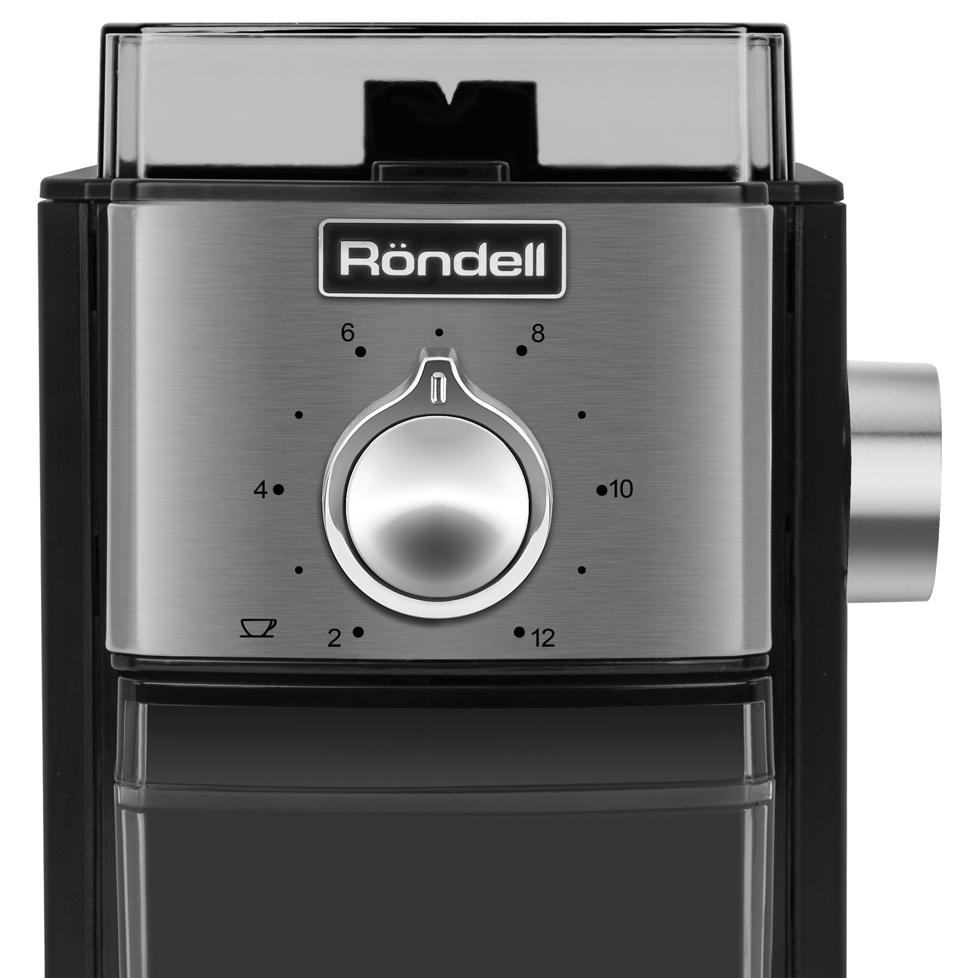 Кофемолка Rondell-МБТ RDE-1151, черный/серебристый