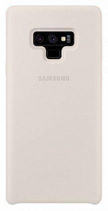 Чехол (клип-кейс) для Samsung Galaxy Note 9 Silicone Cover белый