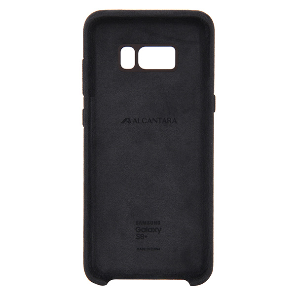 Чехол Alcantara Cover темно-серый для Samsung Galaxy S8 Plus