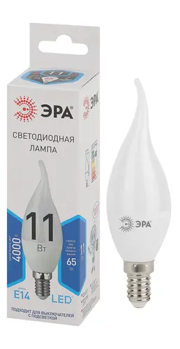 Лампа светодиодная  ЭРА LED BXS-11w-840-E14