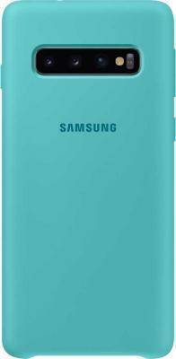 Чехол (клип-кейс) для Samsung Galaxy S10 Silicone Cover зеленый